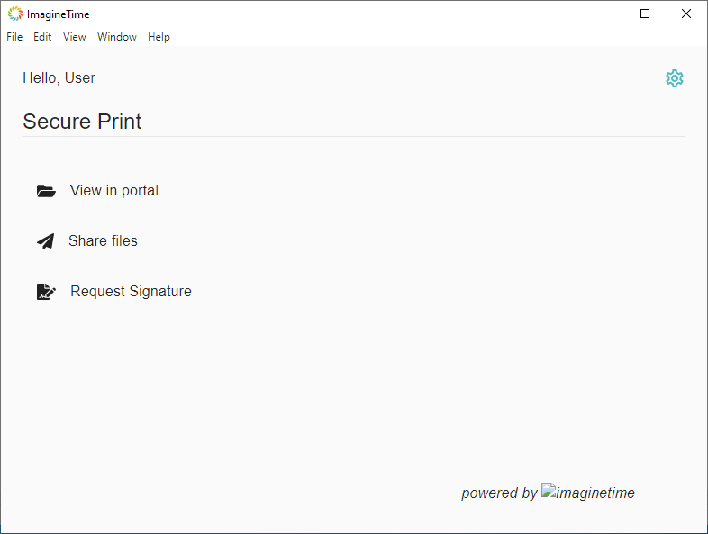 Print Actions